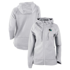 San Jose Sharks Columbia Women's Omni-Wick Pack It Up Full-Zip Jacket - Gray - NHL 200629409