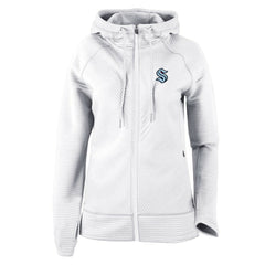 Seattle Kraken Columbia Women's Omni-Wick Pack It Up Full-Zip Jacket - White - NHL 200629410