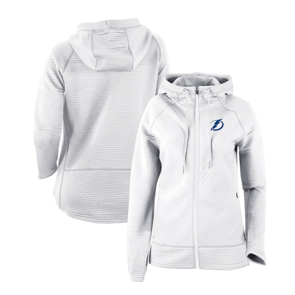 Tampa Bay Lightning Columbia Women's Omni-Wick Pack It Up Full-Zip Jacket - White - NHL 200629412