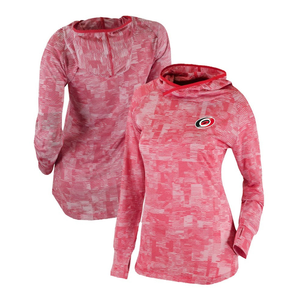 Carolina Hurricanes Columbia Women's Omni-Wick Sunday Ball Pullover Hoodie - Red - NHL 200629419