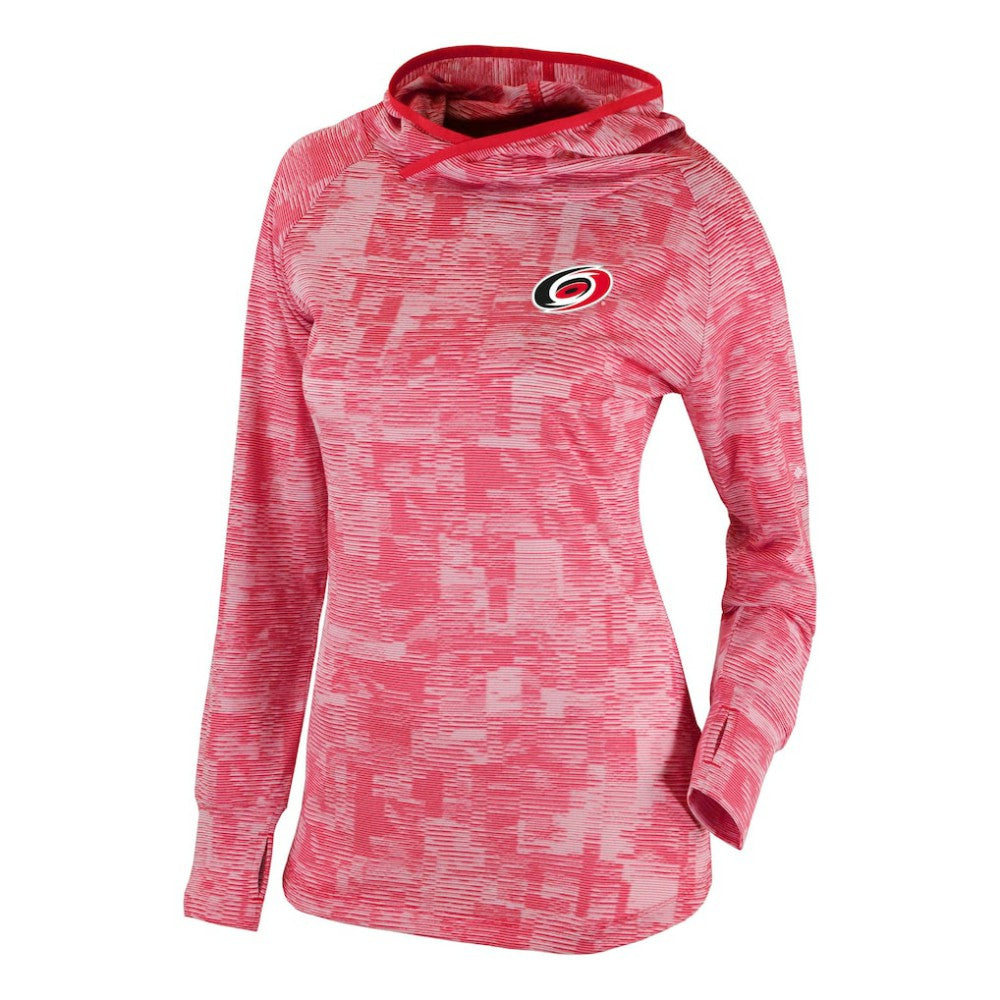 Carolina Hurricanes Columbia Women's Omni-Wick Sunday Ball Pullover Hoodie - Red - NHL 200629419