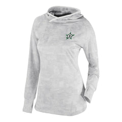 Dallas Stars Columbia Women's Omni-Wick Sunday Ball Pullover Hoodie - White - NHL 200629423