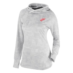 Detroit Red Wings Columbia Women's Omni-Wick Sunday Ball Pullover Hoodie - White - NHL 200629424