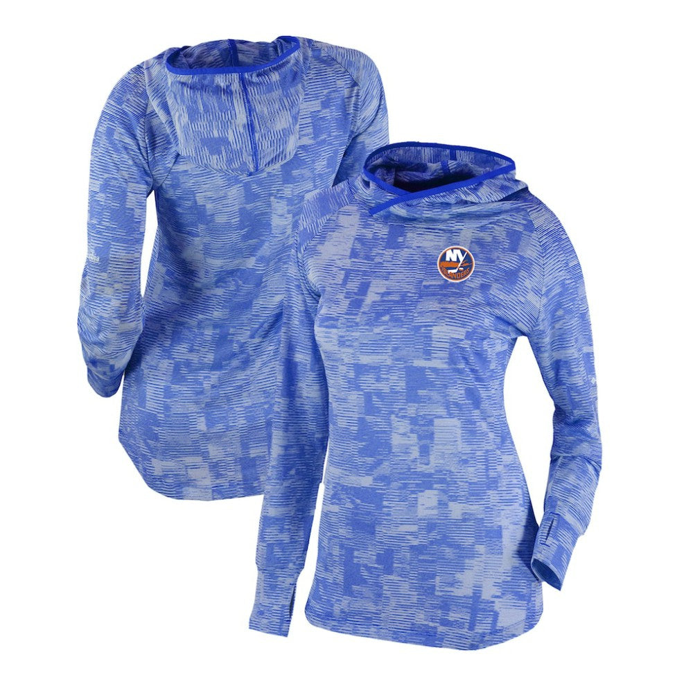 New York Islanders Columbia Women's Omni-Wick Sunday Ball Pullover Hoodie - Blue - NHL 200629431