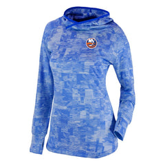 New York Islanders Columbia Women's Omni-Wick Sunday Ball Pullover Hoodie - Blue - NHL 200629431