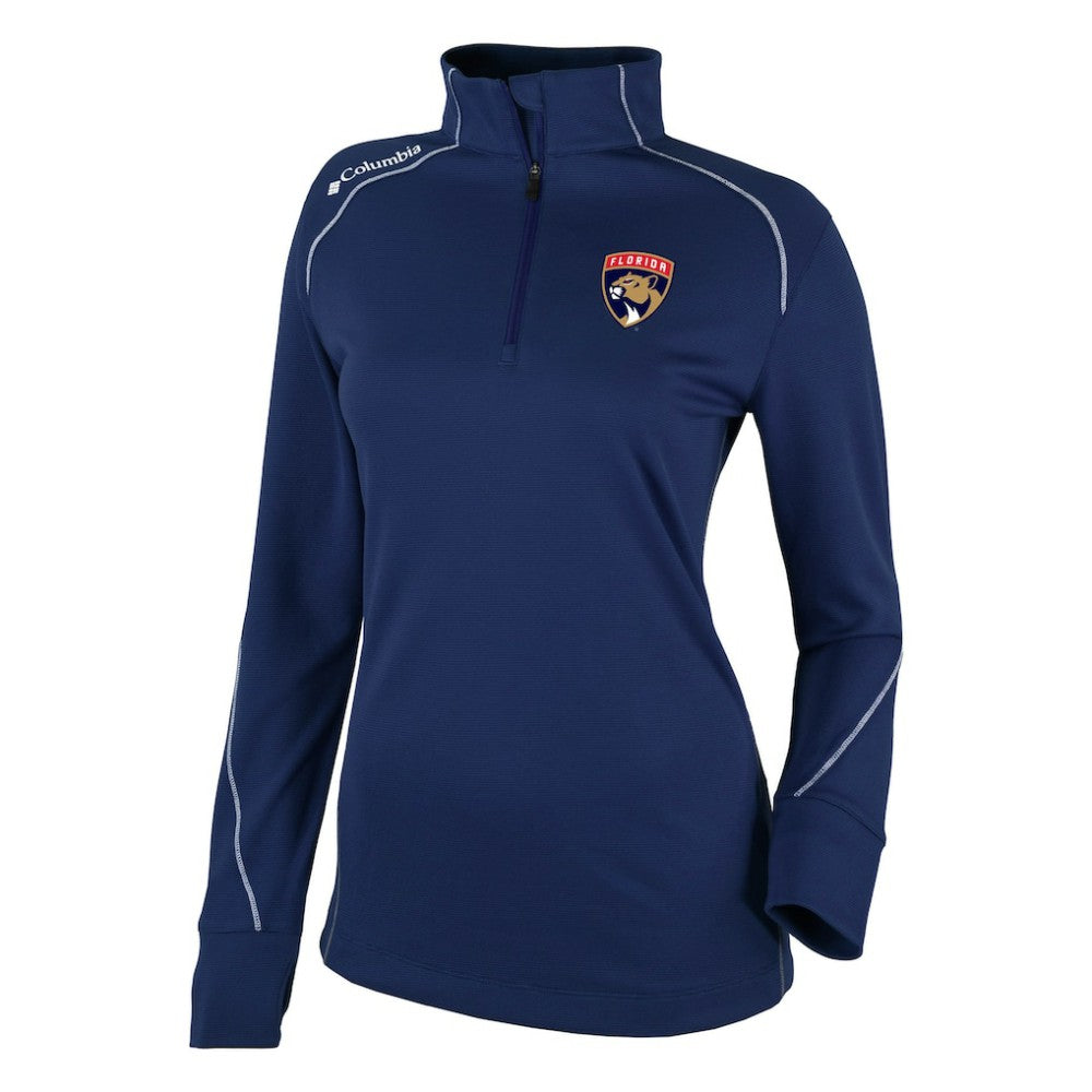 Florida Panthers Columbia Women's Omni-Wick Shotgun 2.0 Quarter-Zip Pullover Top - Navy - NHL 200629450