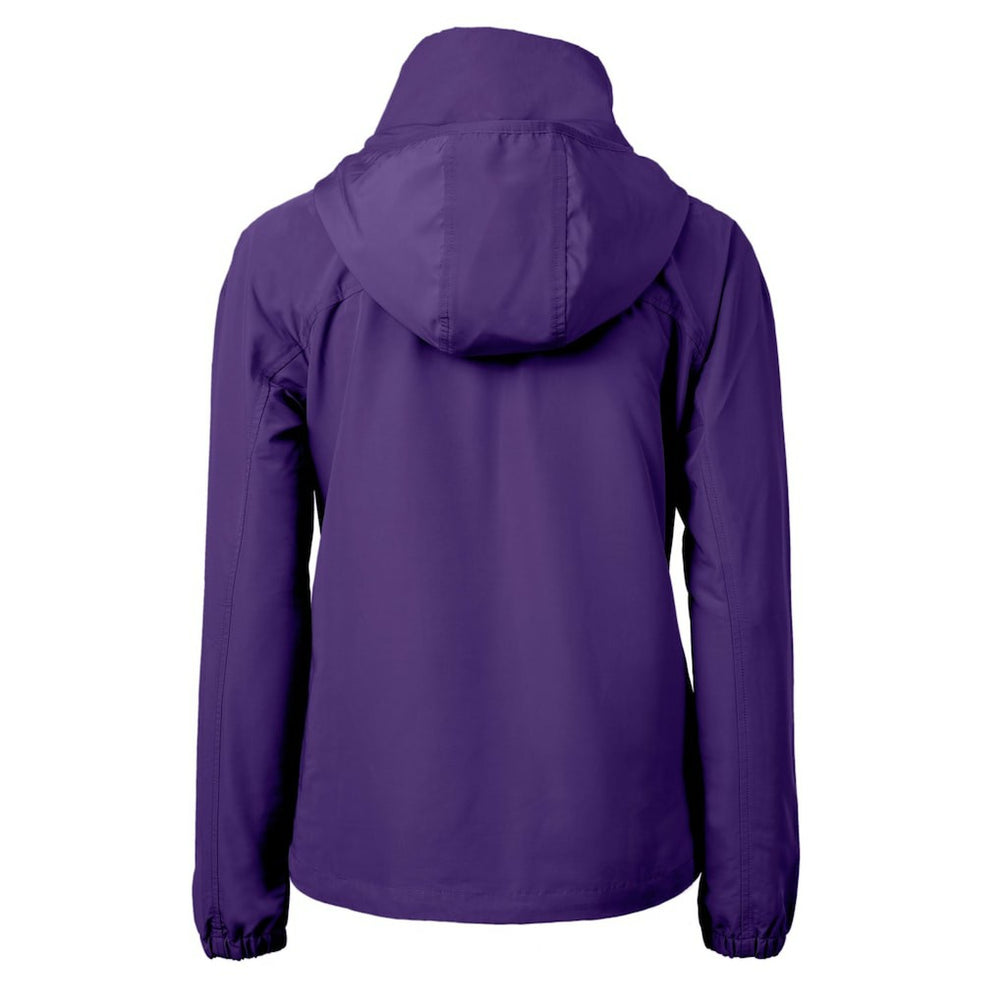 Baltimore Ravens Cutter & Buck Women's Charter Eco Recycled Full-Zip Jacket Purple