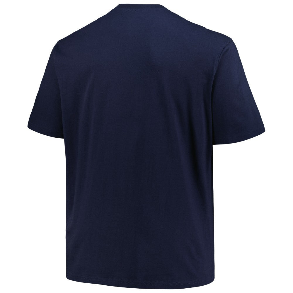 Milwaukee Brewers Profile Big & Tall Heart & Soul T-Shirt - Navy - MLB Lifestyle