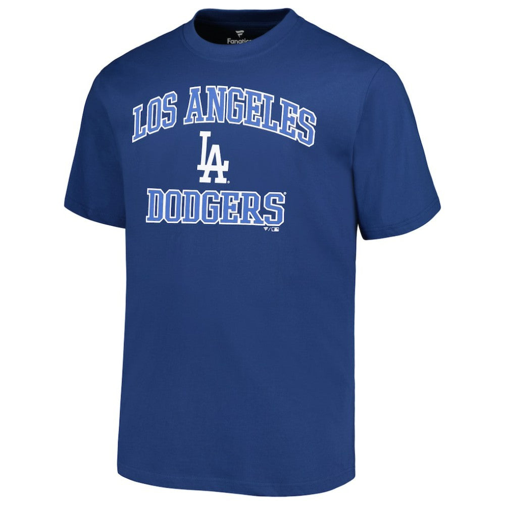 Los Angeles Dodgers Profile Big & Tall Heart & Soul T-Shirt - Royal - MLB Lifestyle