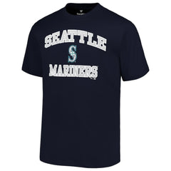 Seattle Mariners Profile Big & Tall Heart & Soul T-Shirt - Navy - MLB Lifestyle