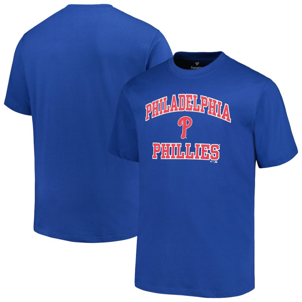 Philadelphia Phillies Profile Big & Tall Heart & Soul T-Shirt - Royal - MLB Discount