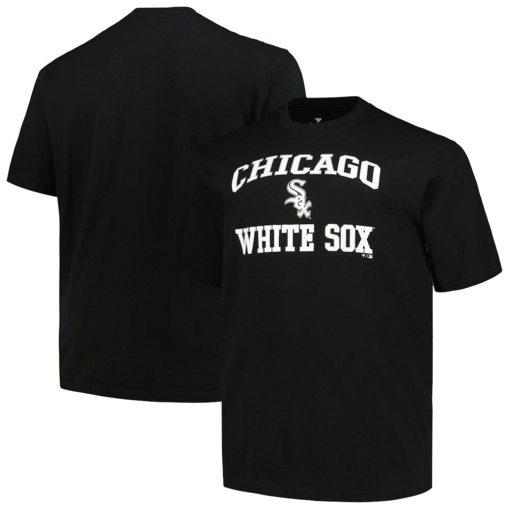 Chicago White Sox Profile Big & Tall Heart & Soul T-Shirt - Black - MLB on Sale