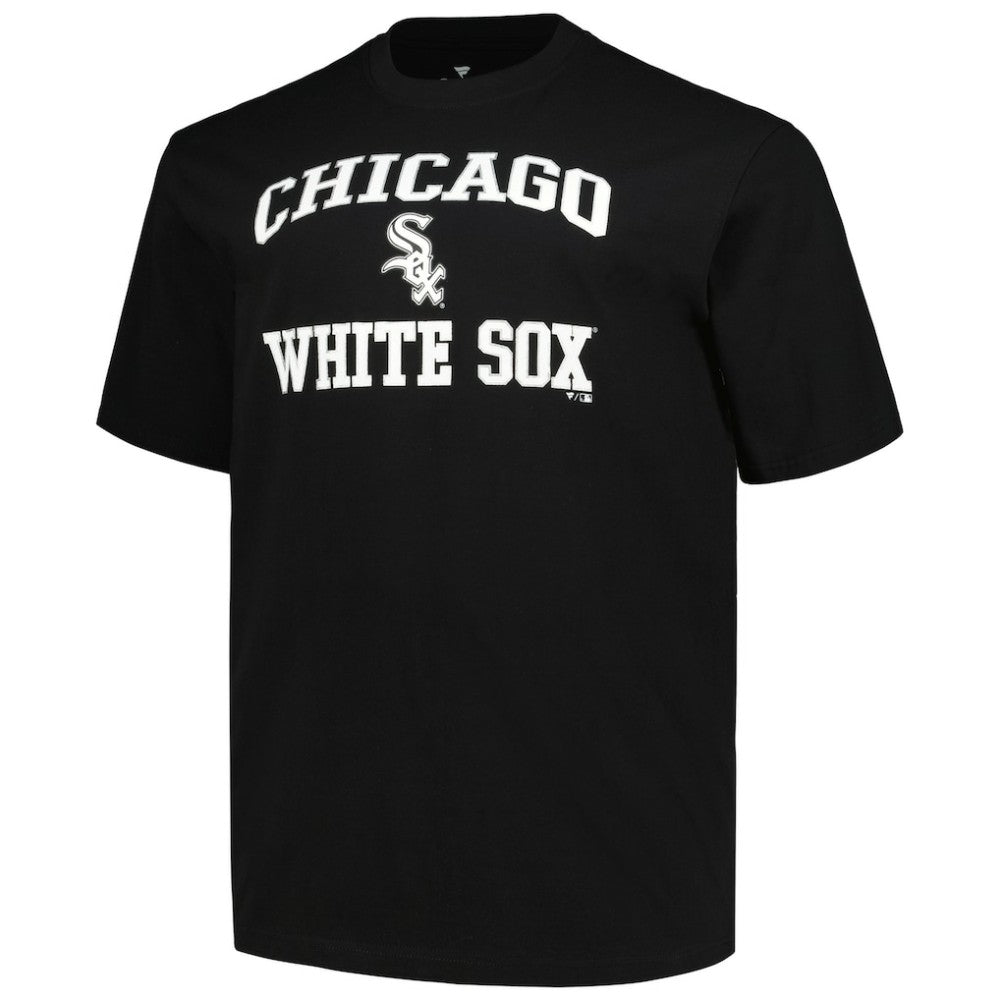 Chicago White Sox Profile Big & Tall Heart & Soul T-Shirt - Black - MLB on Sale