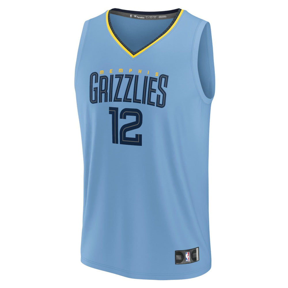 Ja Morant Memphis Grizzlies Youth Fast Break Replica Player Jersey Statement Edition Light Blue | Fanatics Near Me