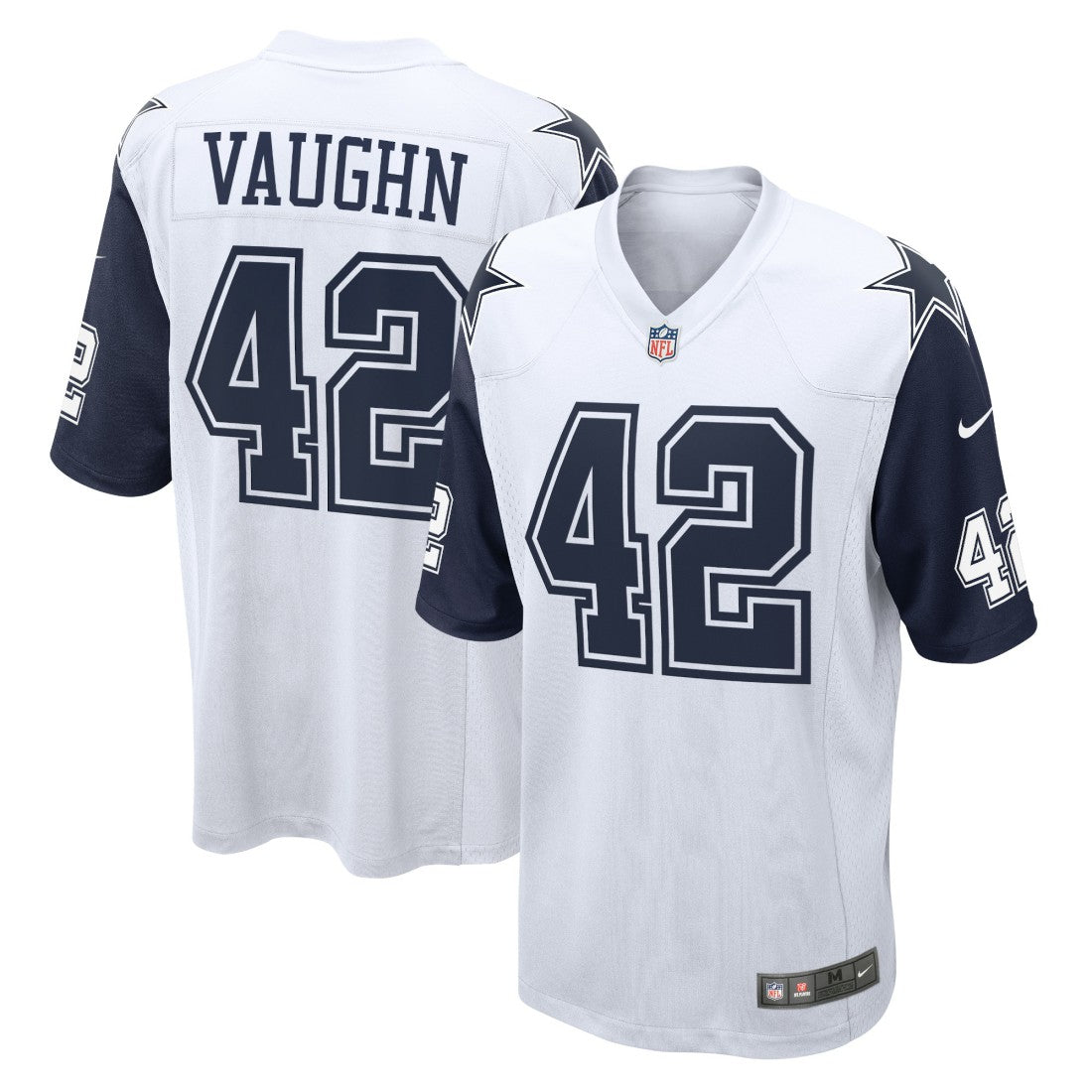 Nike Deuce Vaughn Dallas Cowboys Alternate Game Team Jersey White