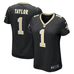 Nike Alontae Taylor New Orleans Saints Women's Team Game Jersey Black