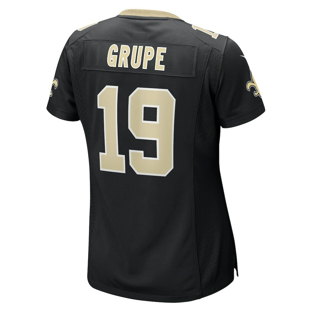 Nike Blake Grupe New Orleans Saints Women's Team Game Jersey Black