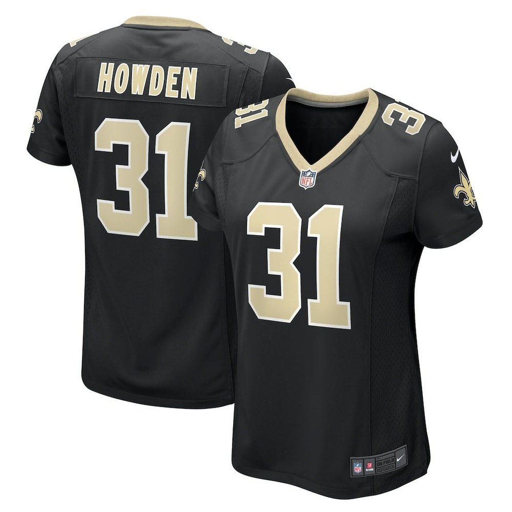 Nike Jordan Howden New Orleans Saints Women's Team Game Jersey Black