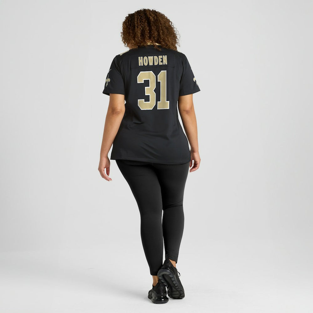 Nike Jordan Howden New Orleans Saints Women's Team Game Jersey Black