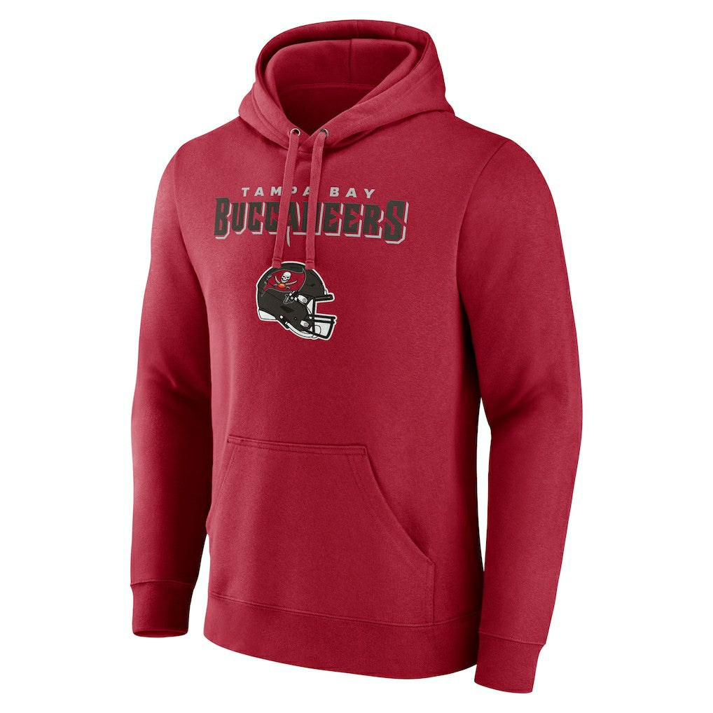 Baker Mayfield Tampa Bay Buccaneers Team Wordmark Player Name & Number Pullover Hoodie Red