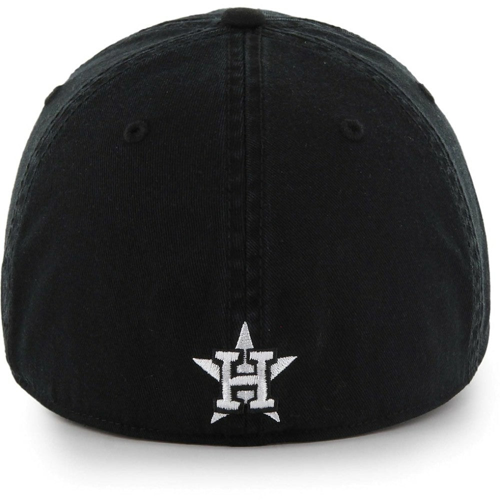 Houston Astros '47 Crosstown Classic Franchise Fitted Hat - Black - 47 brand Lifestyle