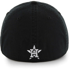 Houston Astros '47 Crosstown Classic Franchise Fitted Hat - Black - 47 brand Lifestyle