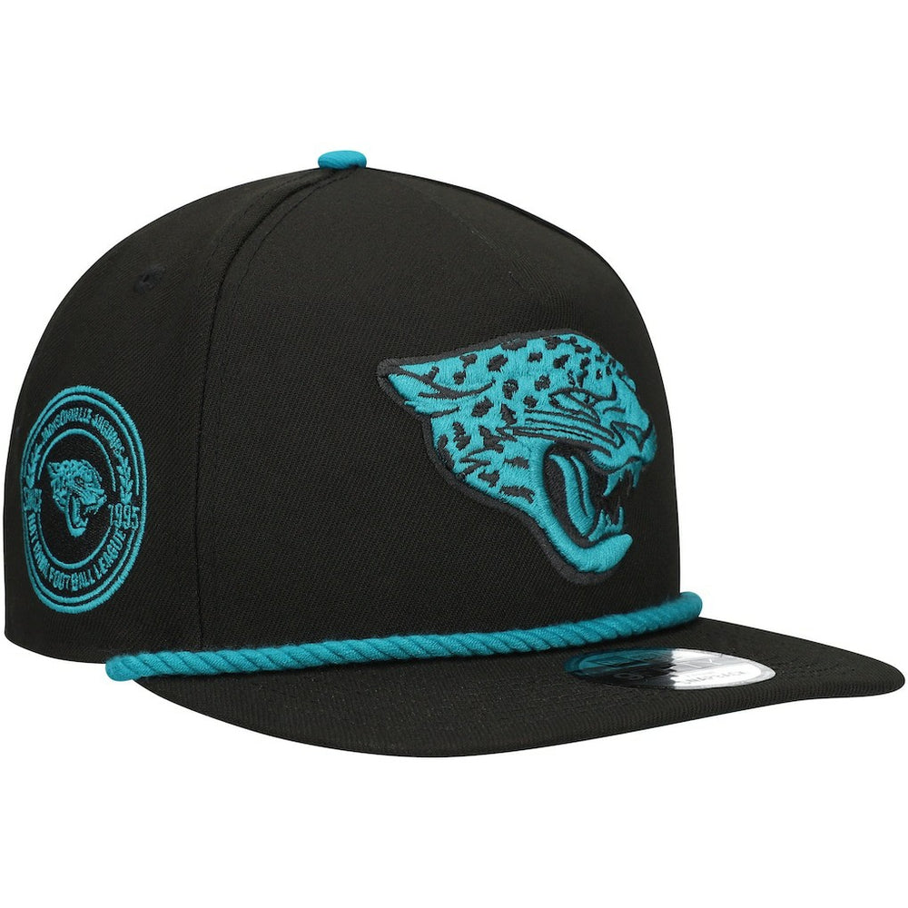 Jacksonville Jaguars New Era Captain Snapback Hat Black