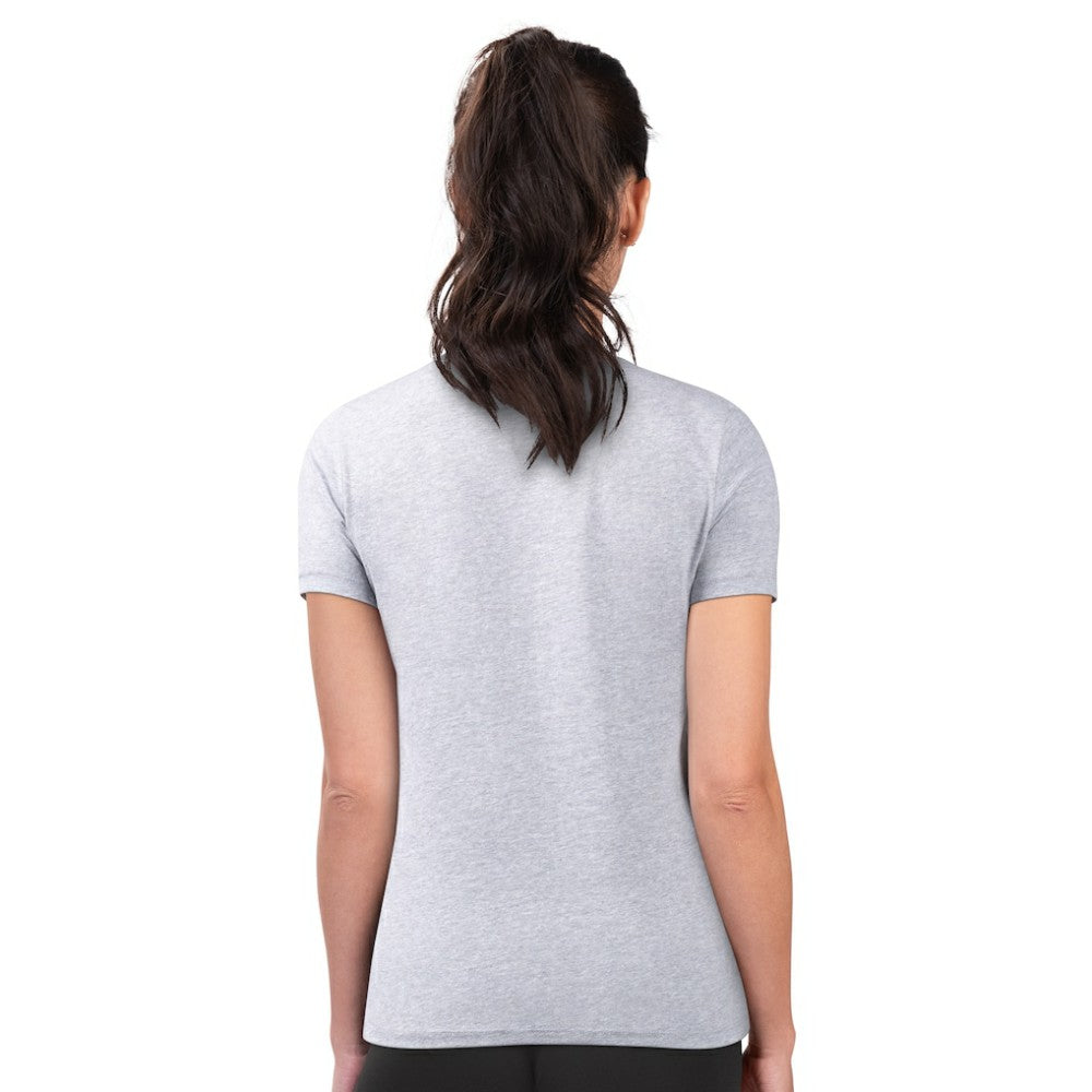 Seattle Mariners G-III 4Her by Carl Banks Women's Super-Slim Fit Lightweight City Graphic T-Shirt - Heather Gray - MLB Online