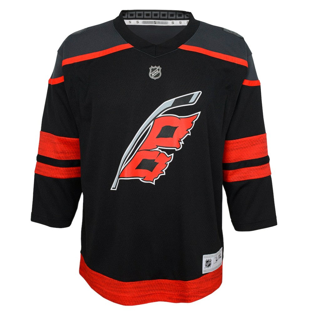 Carolina Hurricanes Youth Home Replica Jersey - Black - NHL 200651930