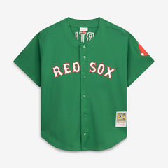David Ortiz Boston Red Sox Mitchell & Ness Cooperstown Collection Mesh Batting Practice Jersey - Kelly Green - Mitchell & Ness on Sale