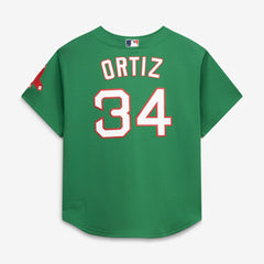 David Ortiz Boston Red Sox Mitchell & Ness Cooperstown Collection Mesh Batting Practice Jersey - Kelly Green - Mitchell & Ness on Sale