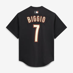 Craig Biggio Houston Astros Mitchell & Ness Authentic Batting Practice Jersey - Black - Mitchell & Ness on Sale