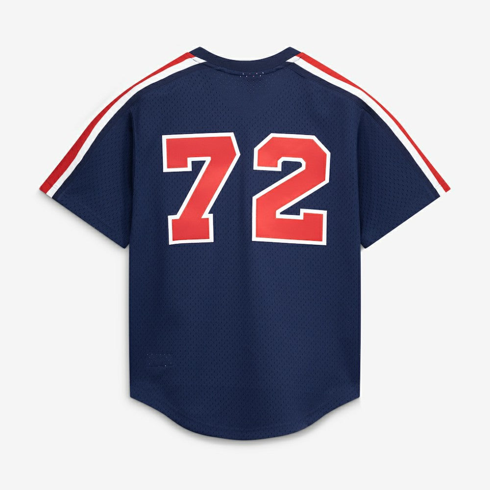 Carlton Fisk Chicago White Sox Mitchell & Ness Authentic Batting Practice Jersey - Navy - Mitchell & Ness Sale