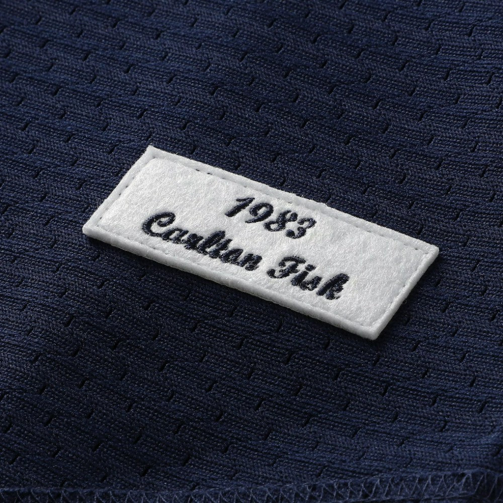 Carlton Fisk Chicago White Sox Mitchell & Ness Authentic Batting Practice Jersey - Navy - Mitchell & Ness Sale
