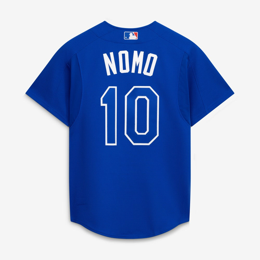 Hideo Nomo Los Angeles Dodgers Mitchell & Ness Cooperstown Collection 2004 Batting Practice Jersey - Royal - Mitchell & Ness Sale