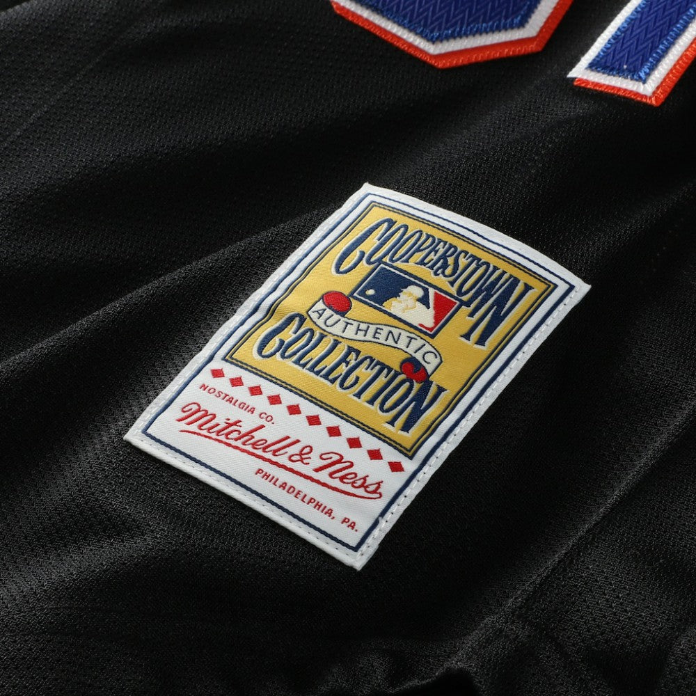 Mike Piazza New York Mets Mitchell & Ness Cooperstown Collection 2000 Batting Practice Jersey - Black - Mitchell & Ness Online