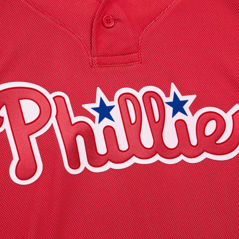 Roy Halladay Philadelphia Phillies Mitchell & Ness Authentic Batting Practice Jersey - Red - Mitchell & Ness Online