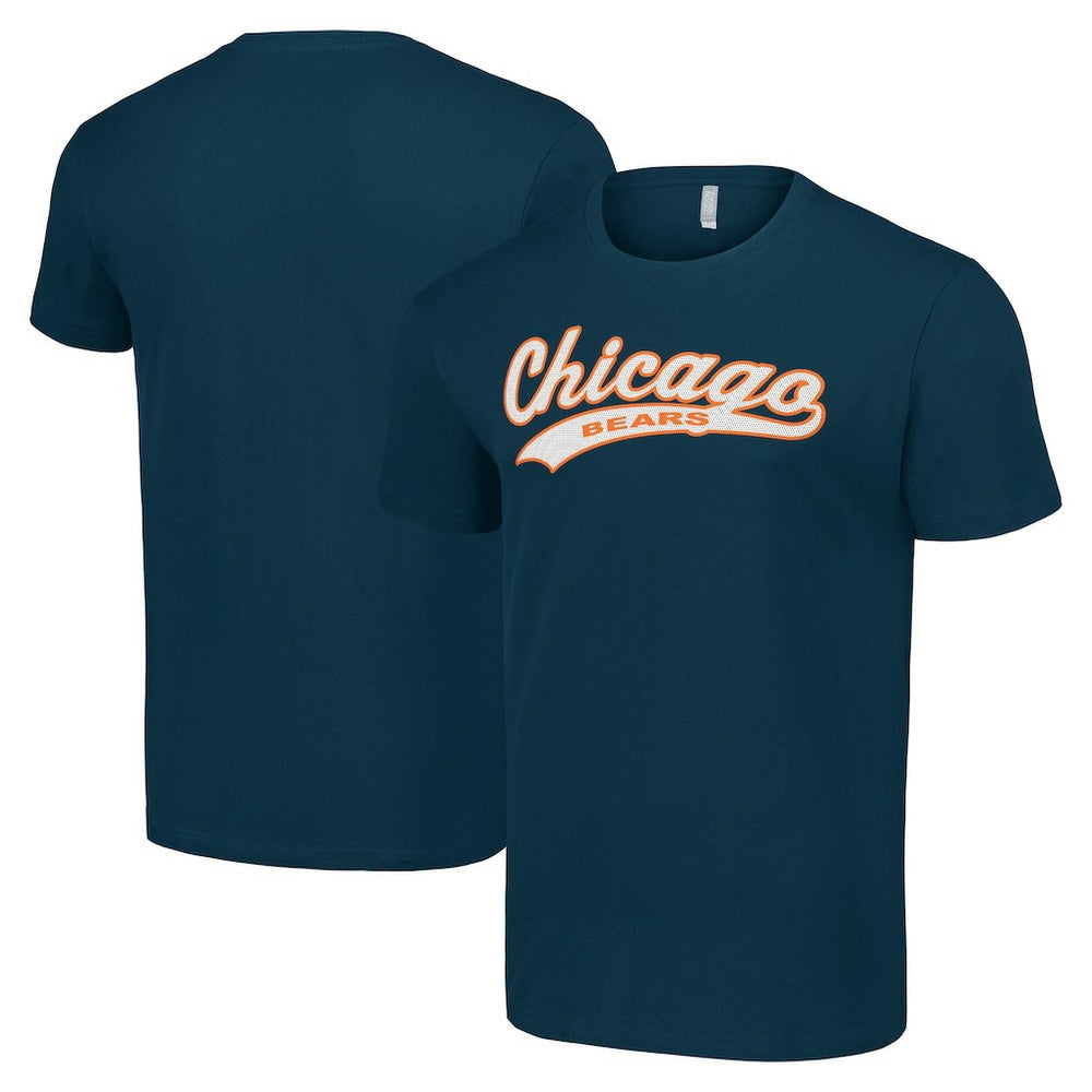 Chicago Bears Starter Tailsweep T-Shirt Navy
