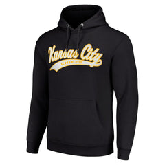 Kansas City Chiefs Starter Unisex Tailsweep Pullover Hoodie Black