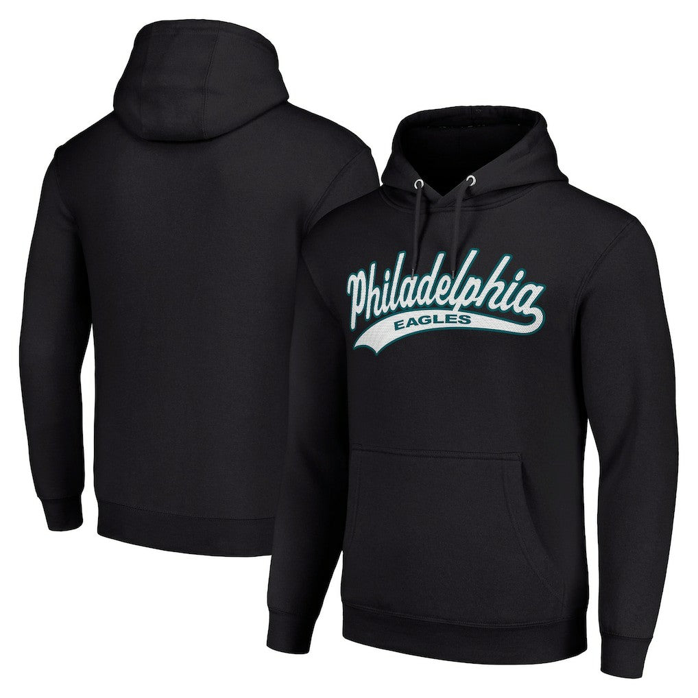 Philadelphia Eagles Starter Unisex Tailsweep Pullover Hoodie Black