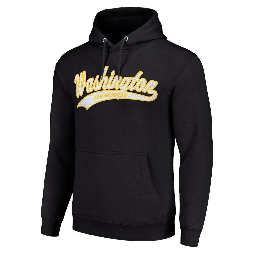 Washington Commanders Starter Unisex Tailsweep Pullover Hoodie Black