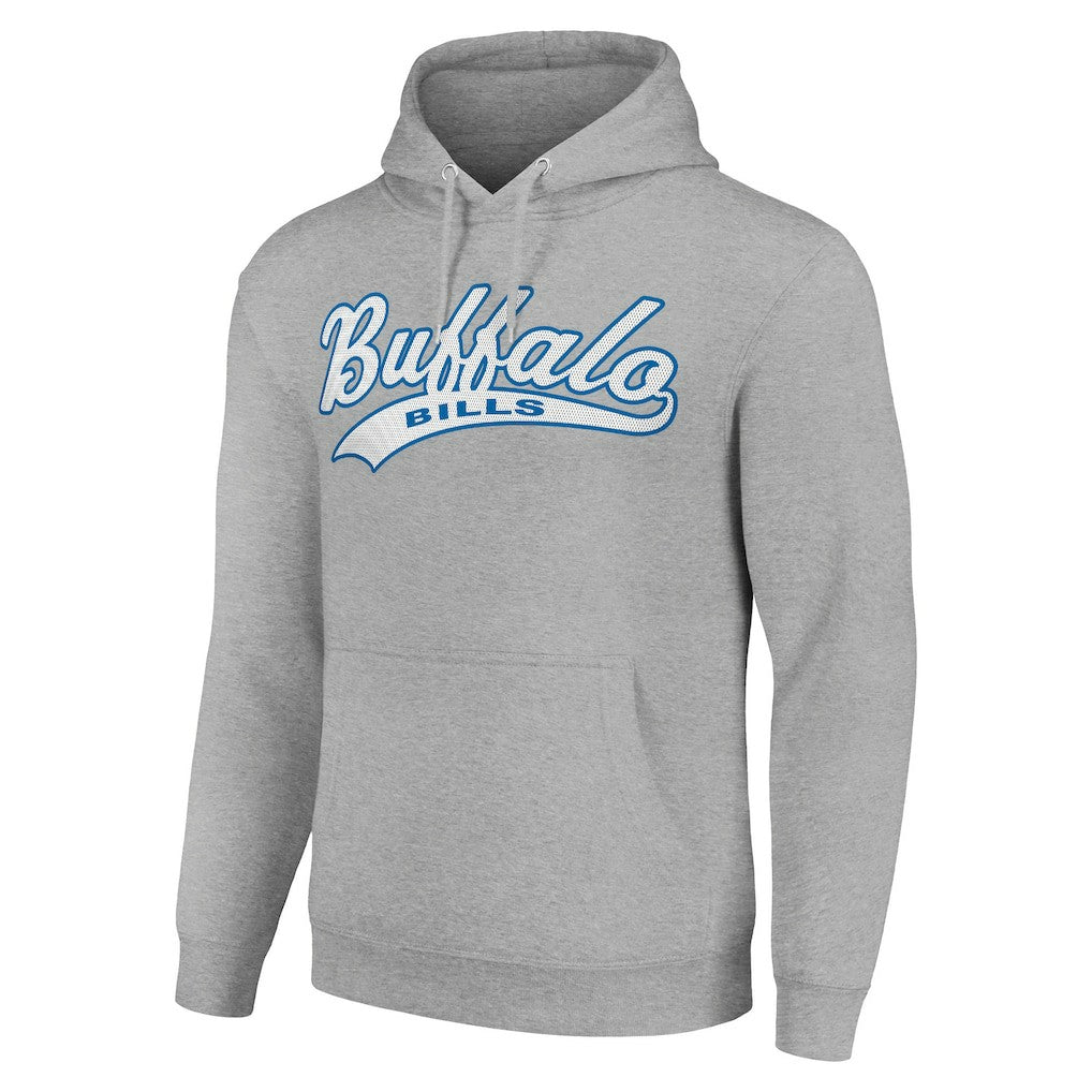 Buffalo Bills Starter Unisex Tailsweep Pullover Hoodie Heather Gray