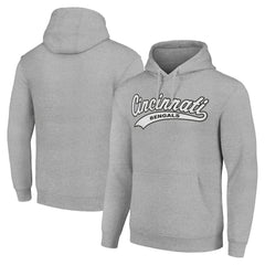 Cincinnati Bengals Starter Unisex Tailsweep Pullover Hoodie Heather Gray