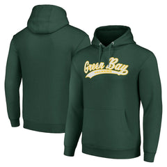 Green Bay Packers Starter Unisex Tailsweep Pullover Hoodie Green
