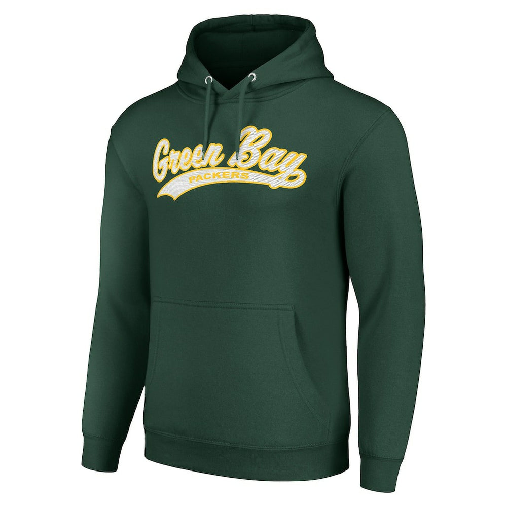 Green Bay Packers Starter Unisex Tailsweep Pullover Hoodie Green