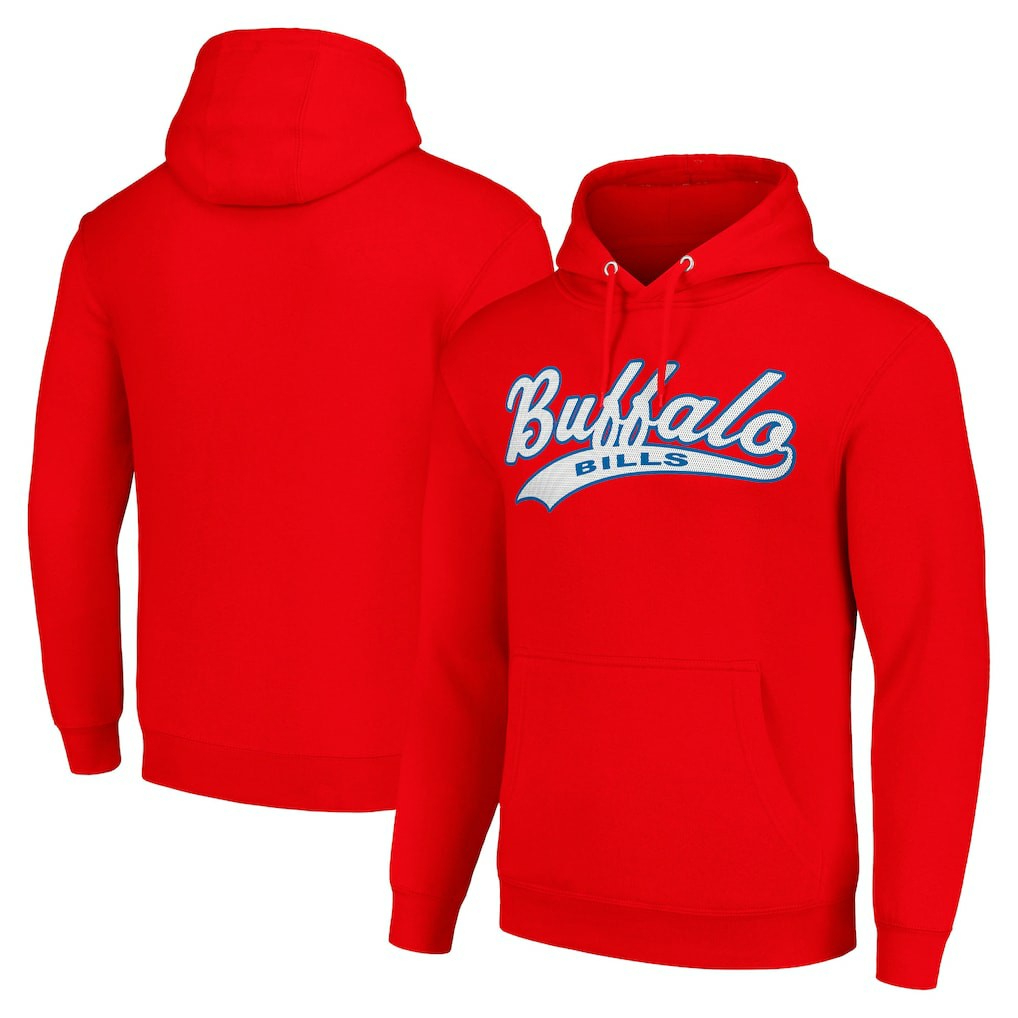Buffalo Bills Starter Unisex Tailsweep Pullover Hoodie Red