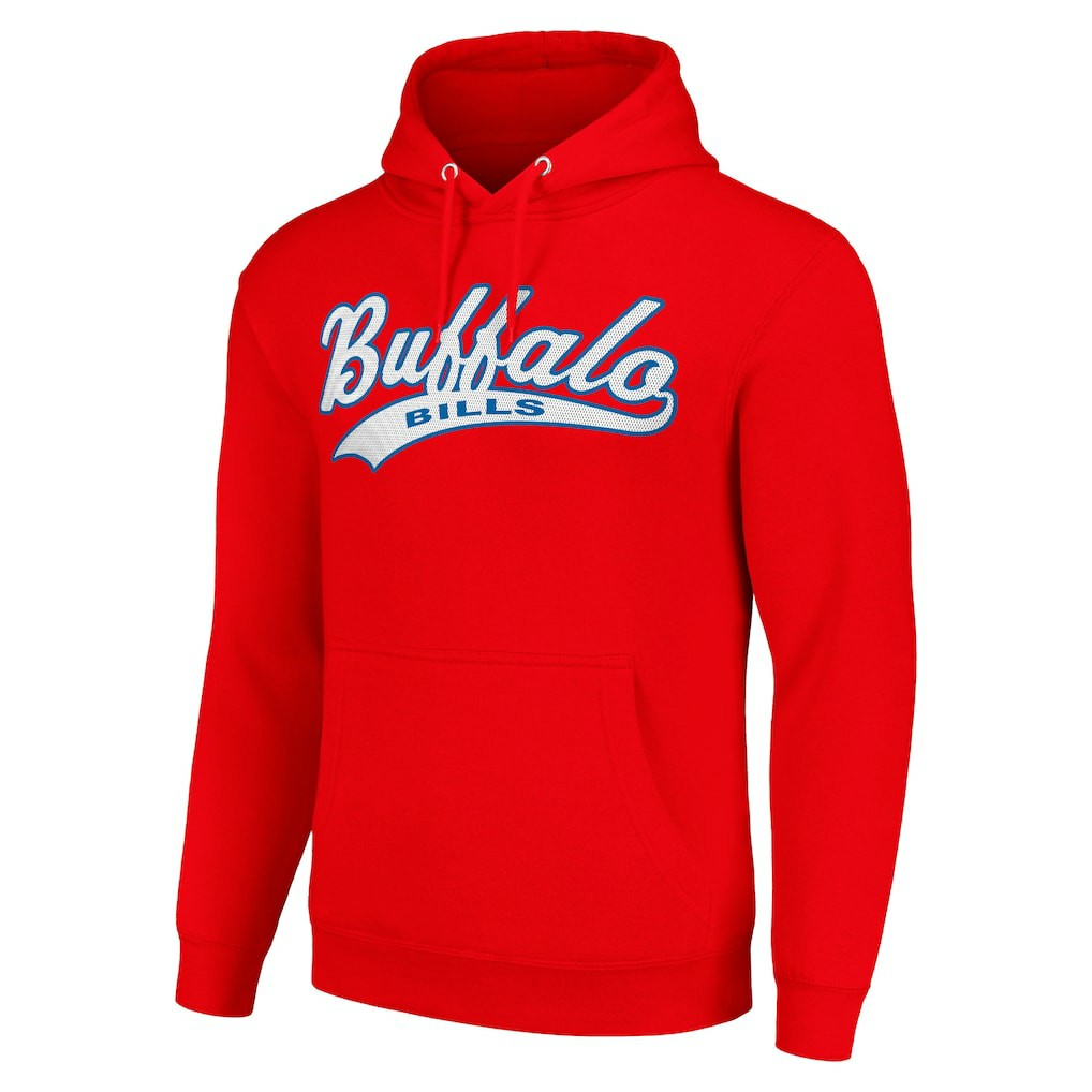 Buffalo Bills Starter Unisex Tailsweep Pullover Hoodie Red
