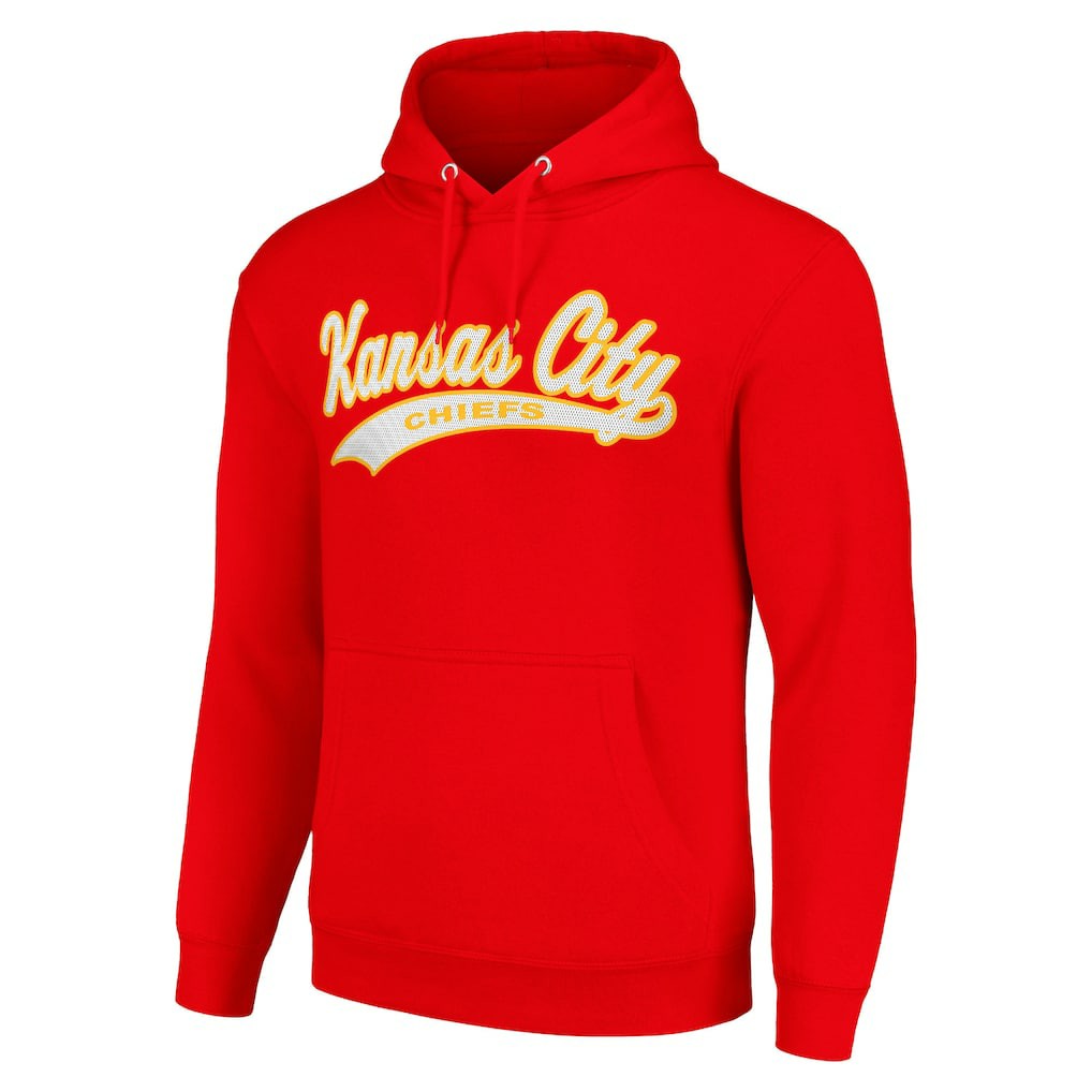 Kansas City Chiefs Starter Unisex Tailsweep Pullover Hoodie Red