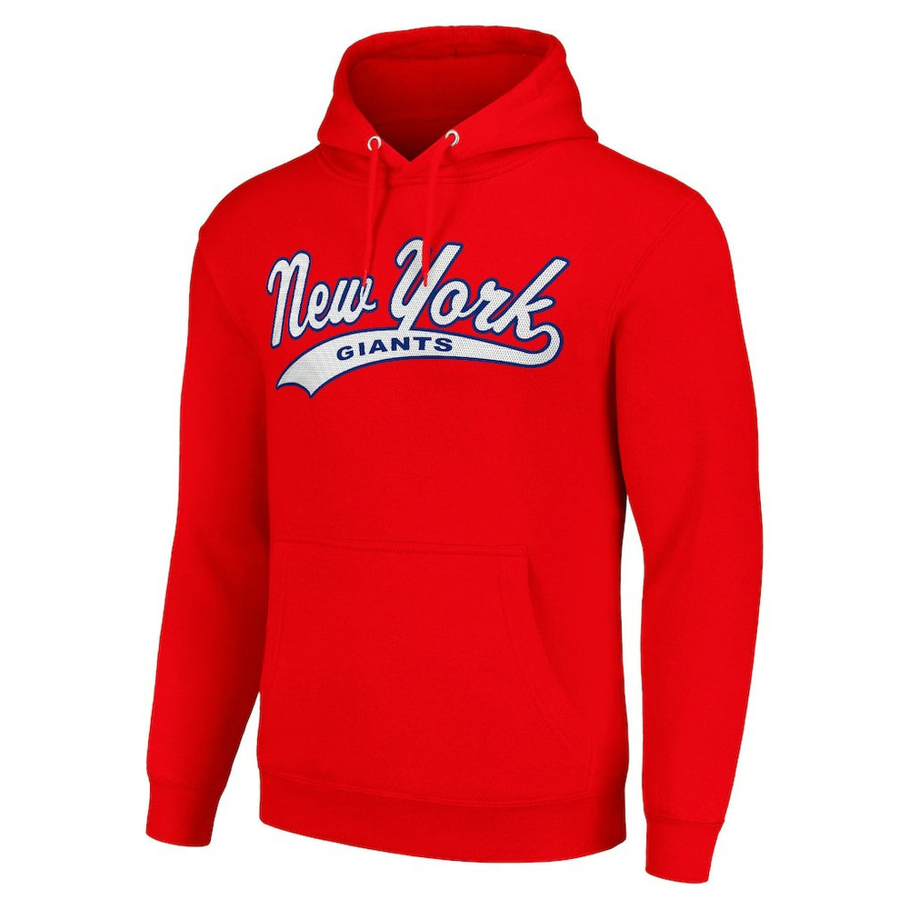 New York Giants Starter Unisex Tailsweep Pullover Hoodie Red