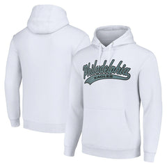 Philadelphia Eagles Starter Unisex Tailsweep Pullover Hoodie White